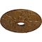 Ekena Millwork Norwich Ceiling Medallion (Fits Canopies up to 4 1/2"), 18"OD x 3 1/2"ID x 1 3/8"P, Smokey Topaz CM18NOSTF - alternate 4